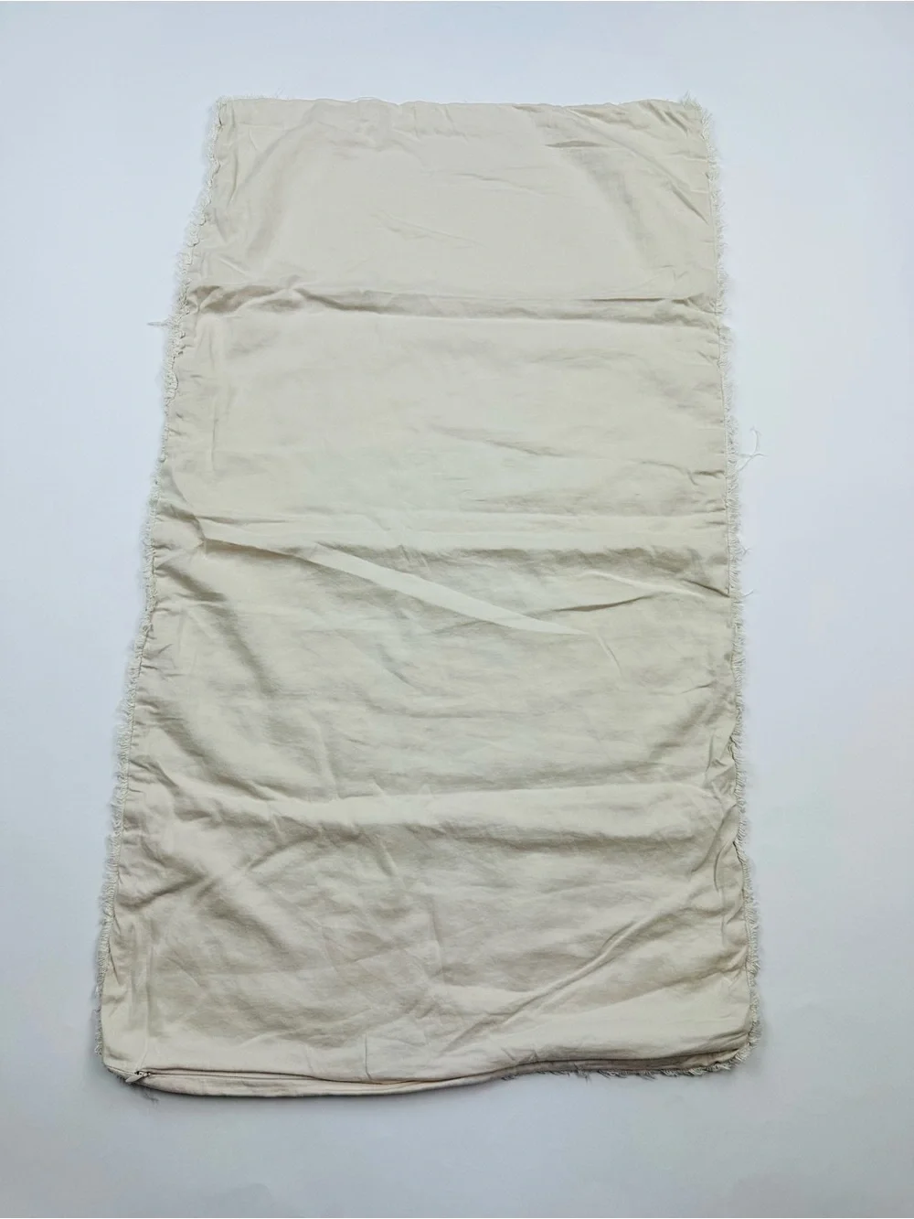 Casaluna Rayon Linen Cream King Size Pillow Sham